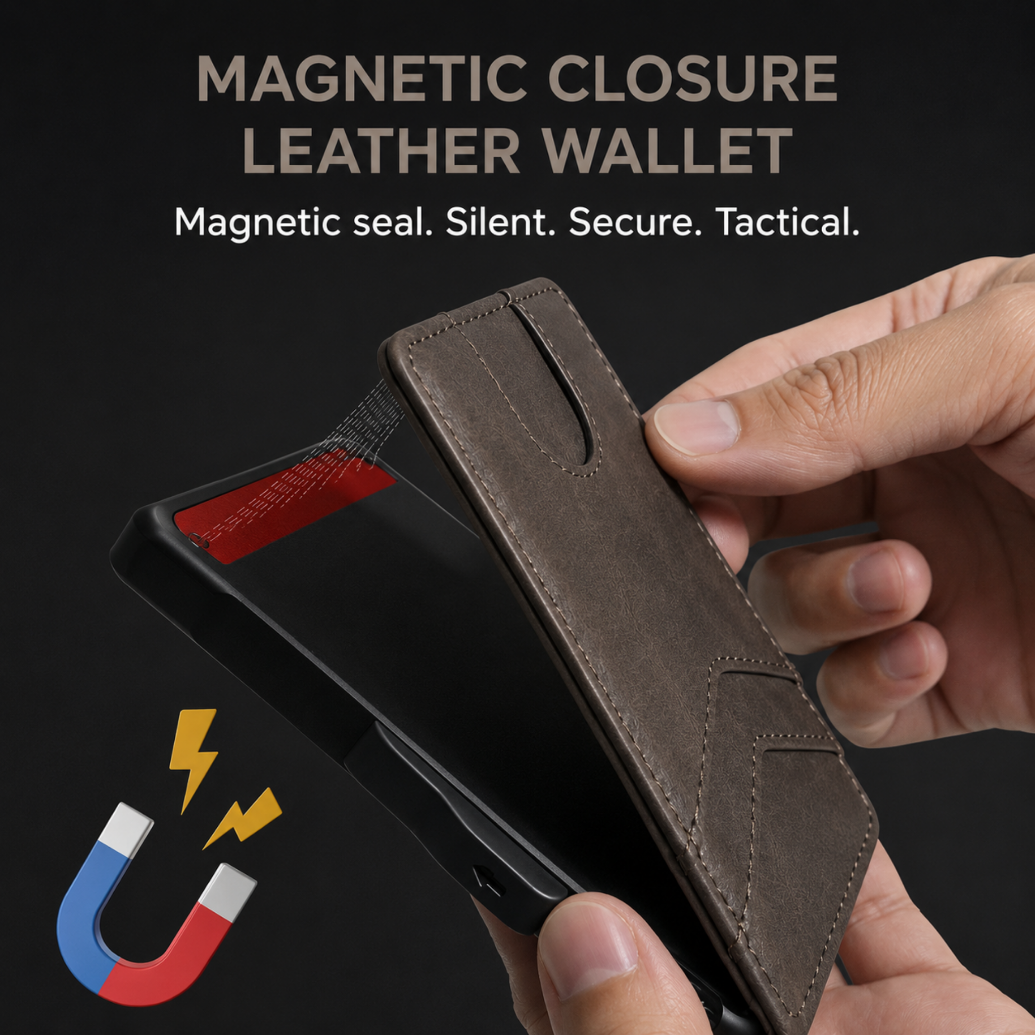 Krixbolt MagVault® Minimalist Wallet - Maximum Capacity. Minimal Footprint.