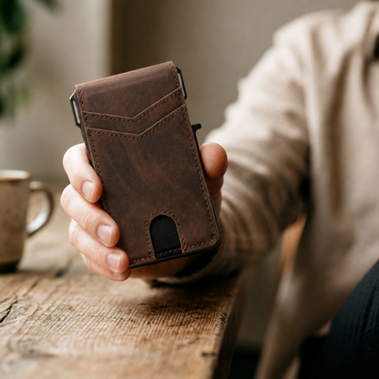Krixbolt MagVault® Minimalist Wallet - Maximum Capacity. Minimal Footprint.