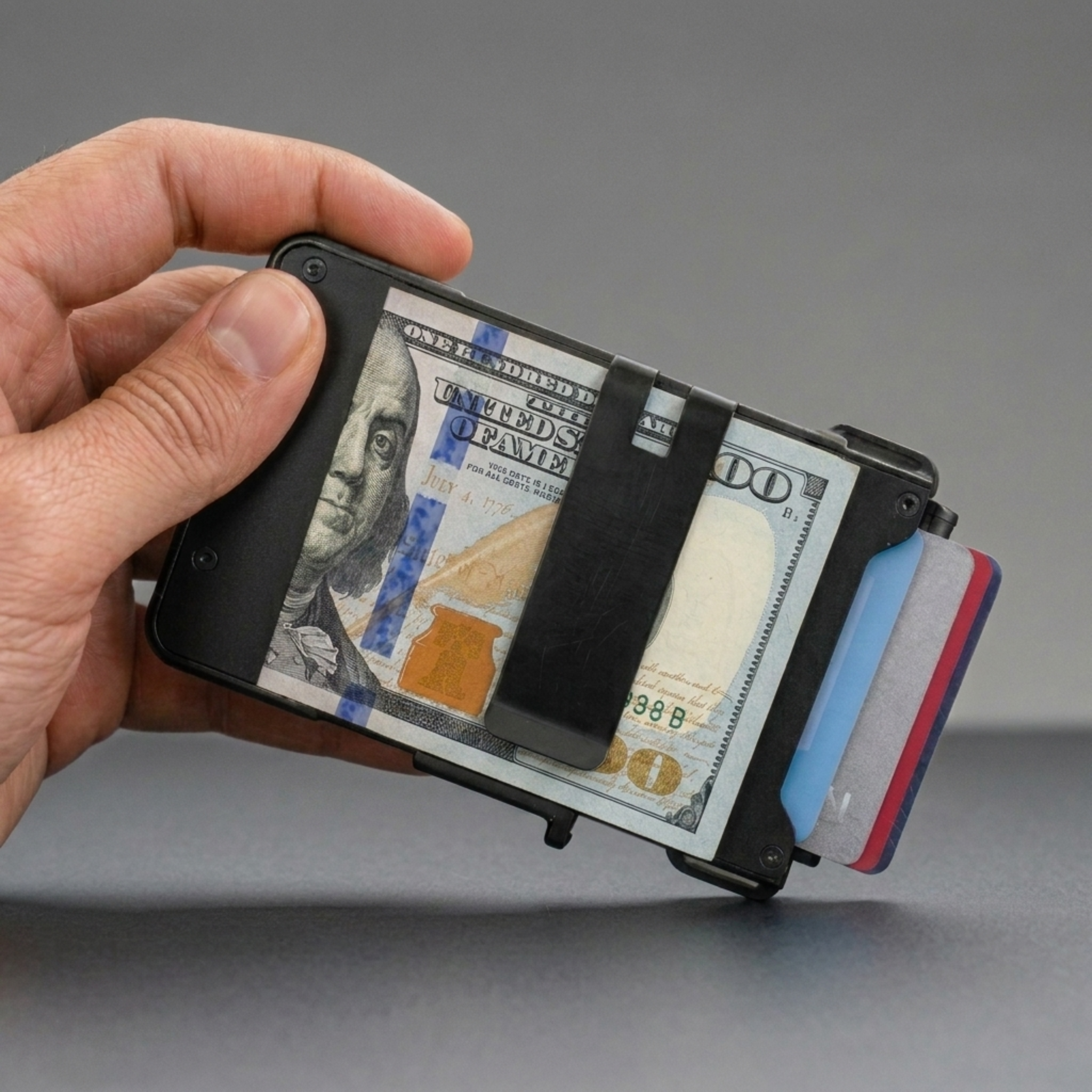 Krixbolt MagVault® Minimalist Wallet - Maximum Capacity. Minimal Footprint.