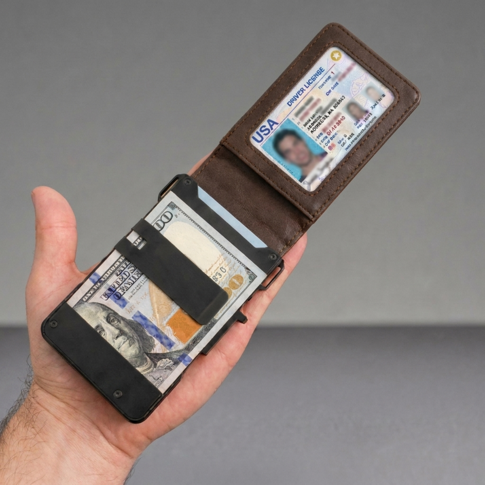 Krixbolt MagVault® Minimalist Wallet - Maximum Capacity. Minimal Footprint.